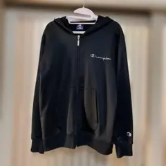 Champion ブラックパーカー 160サイズ