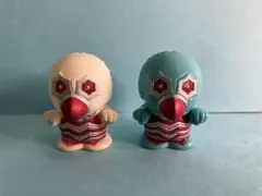 ガッツ星人　指人形　2個セット　ウルトラマン怪獣 ソフビ 指人形　レトロ　初期