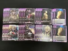 ガンダムカードゲーム 紫 鉄華団 デッキパーツ 28枚