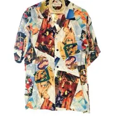 SUNSURF】USA製アロハtシャツ☆東洋エンタープライズ☆フラガール XS