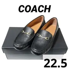 【新品未使用】COACH コーチ ネイビー フラットシューズ 23センチ 新品未使用】COACH コーチ ネイビー フラットシューズ 23センチ - メルカリ