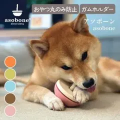 【新品】asobone アソボーン あんず ソフトセット丸のみ防止 ガムホルダーのサムネイル