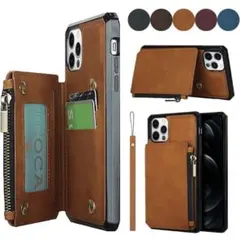 iPhone 12 Pro MAX ケース 手帳多機能スマホ手帳型 カード収納