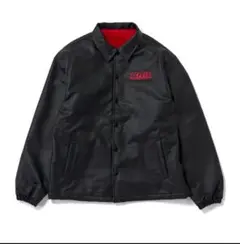 RIPPER FAKE LEATHER COACH JACKETリッパーマガジン