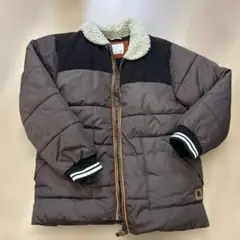 NEXT ボア襟付きダウンコート 5-6Y