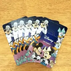 【新品】ディズニー　ザマーケット　ノベルティー　二層式カード 6枚セット