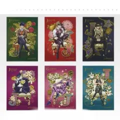 一番くじジョジョワールドI賞クリアポスター　セミコンプリート