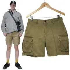 ショート カーゴ パンツ ミリタリー ヴィンテージ USED ユーズド 古着のサムネイル