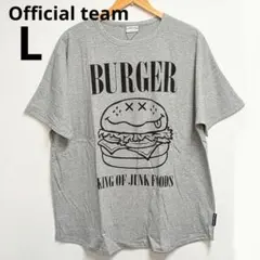 【新作】Officialteam L 半袖Tシャツ ドルマン グレーのサムネイル