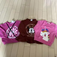 キッズトレーナー、ニット、ロンT 3点セット