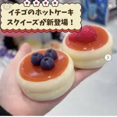 ブルーベリーのホットケーキ スクイーズ