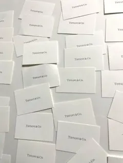 Tiffany & Co. 購入証明書 カード 10枚（バラ売り可能） - メルカリ