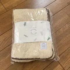 SEASON REASON フリースブランケット クリーム色