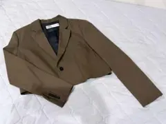 ZARA クロップド丈ブレザー