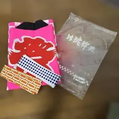 ★YUMIさん専用　祭祥天 法被 ピンク 3〜6才用 綿100% 日本製　新品