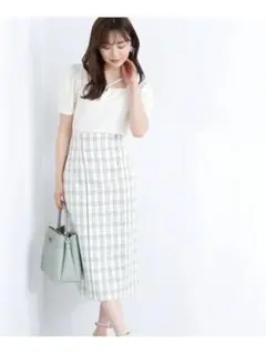 PROPORTION BODY DRESSING ハイウエストタイトスカート