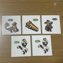 ポケモン デコキャラシール：第183弾5枚セット