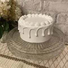 クレイケーキ　15cm ドリップケーキ　お誕生日　推し活　ウェディング