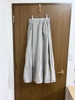 デュクスアムール　グレーロングスカート　M-Lサイズ