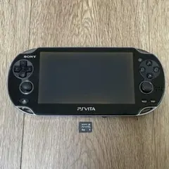PSVita 3Gモデル PCH-1100 ブラック メモリーカード付き