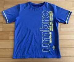 140 キッズサイズ UNBRO アンブロ Tシャツ 半袖Tシャツ メッシュ 青