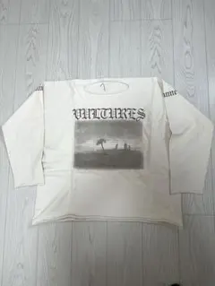 【平本蓮着用】yzy gosha VULTURES ロンT ブラック　サイズ1 平本蓮着用】yzy gosha VULTURES ロンT ブラック サイズ1 - メルカリ