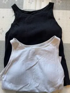 UNIQLO アメリカンスリーブクロップドブラタンクトップ XL