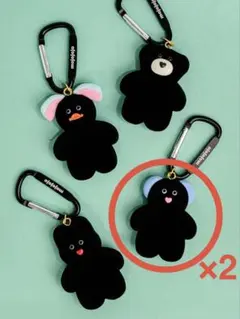 【Pupu×2】mojojojo フィギュアマスコット 限定カラー 黒