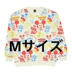 ベビードール　ミッキーフレンズ総柄トレーナー　Mサイズ