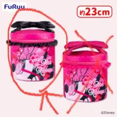 【新品未開封】新景品!! ミニー・マウス バニティポーチ ピンク黒