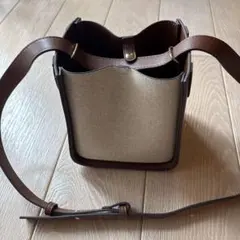 PLSTキャンバスレザーショルダーバッグのサムネイル