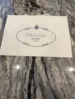 PRADA ロゴ入り ショップ袋 大のサムネイル
