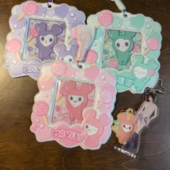 TWICE　カードホルダー　ミサモ　アクリルスタンド　ビスケット＆チャーム