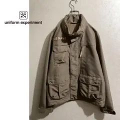 UNIFORM EXPERIMENT U.E.NAVY ミリタリー ジャケット