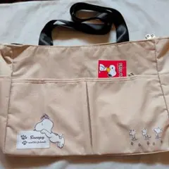 スヌーピー　キャリーオントートバッグ