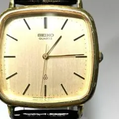 稼働 新品電池 SEIKO 5931-5480 スクエア ゴールドS000232