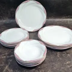 ノリタケ　ボーンチャイナ　プレート　5セット