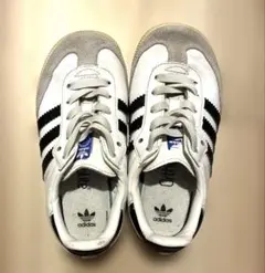 adidas Samba ホワイト ブラック スニーカー