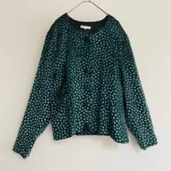 CHANTEZ MOI シャンテモア ノーカラージャケット アウター 薄手 羽織