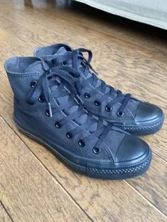 CONVERSE ALL STAR HI ブラックスニーカー　23.5cm