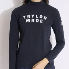 【新品未使用】テーラーメイド モックネックシャツMサイズ 秋冬 ネイビー
