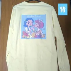 ヨシダナツミ ロングスリーブTシャツ Muchas frutas 古着 メンズMのサムネイル