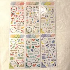 マインドウェイブ　SUNNY SKETCH ステッカー 6種セット