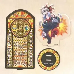 僕のヒーローアカデミア　爆豪勝己　アクリルスタンド　ステンドグラス風