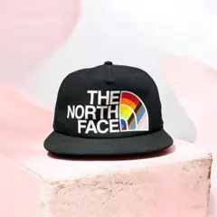THE NORTH FACE レインボーロゴ キャップ