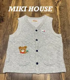 【子供の日セール～5/6まで】ミキハウス ベビーベスト L(90-100)
