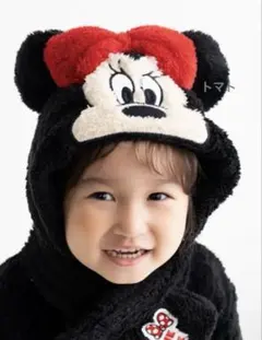 ミニー　ティペット マフラー　キッズ　ディズニー　ハロウィン　しまむら RELA