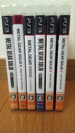 METAL GEAR SOLID シリーズ パッケージ版 6本セット ps3
