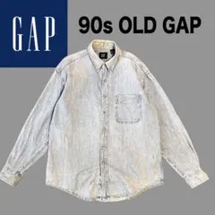 ★90s OLD GAP オールドギャップ デニムシャツ ヴィンテージ カナダ製