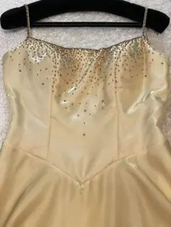 ♡新品未使用美品♡AIMERゴールドビーズ装飾グラデーションドレス